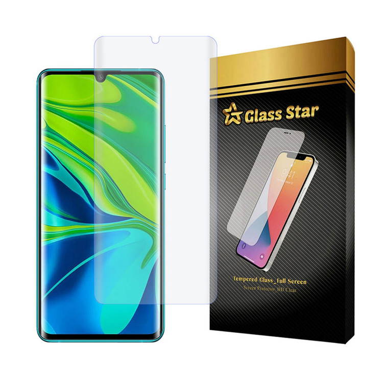 محافظ صفحه نمایش یووی گلس استار مدل UVLIGHTS مناسب برای گوشی موبایل شیائومی Mi Note 10