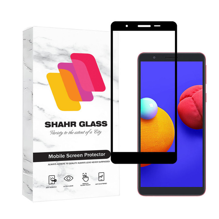 محافظ صفحه نمایش شهر گلس مدل FULSLSH مناسب برای گوشی موبایل سامسونگ Galaxy M01 Core