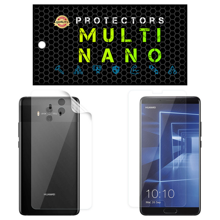 محافظ صفحه نمایش مولتی نانو مدل X-SFT مناسب برای گوشی موبایل هوآوی Mate 10 به همراه محافظ پشت