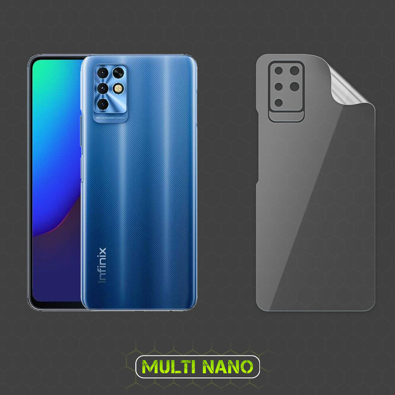 محافظ صفحه نمایش مولتی نانو مدل X-SFT مناسب برای گوشی موبایل انفینیکس Note 11i به همراه محافظ پشت گوشی