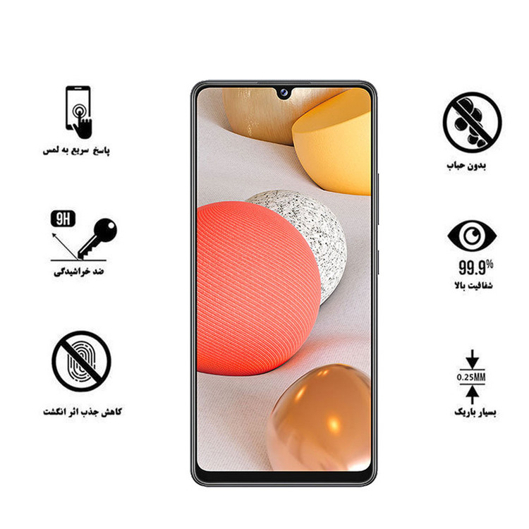 محافظ صفحه نمایش سرامیکی هورس مدل CMA-H مناسب برای گوشی موبایل سامسونگ Galaxy A42
