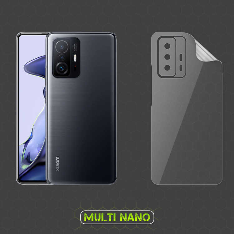 محافظ صفحه نمایش مولتی نانو مدل X-SFT مناسب برای گوشی موبایل شیائومی 11T به همراه محافظ پشت