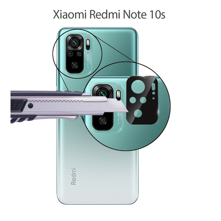 محافظ لنز دوربین شهر گلس مدل LFUL مناسب برای گوشی موبایل شیائومی Redmi Note 10S