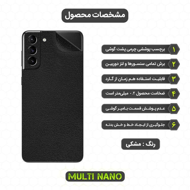 برچسب پوششی مولتی نانو مدل X-F1L مناسب برای گوشی موبایل سامسونگ Galaxy S21 Plus 5G