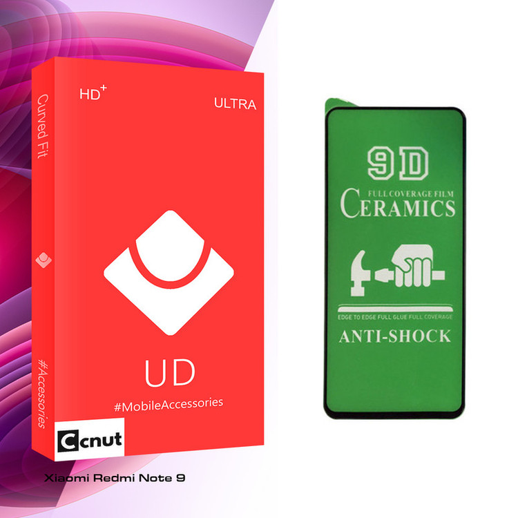 محافظ صفحه نمایش سرامیکی کوکونات مدل UD Glass مناسب برای گوشی موبایل شیائومی Redmi Note 9