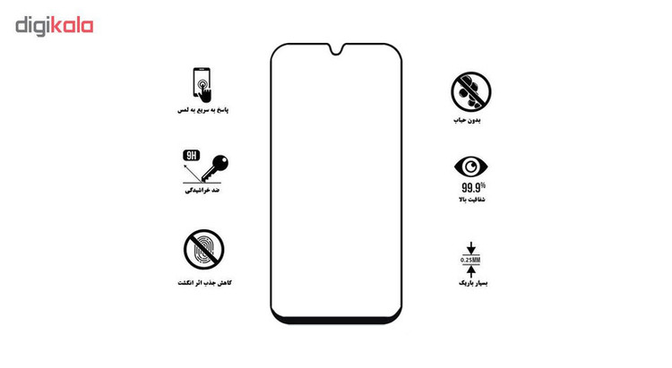 محافظ صفحه نمایش تراستکتور مدل GSS مناسب برای گوشی موبایل سامسونگ Galaxy A90 5G