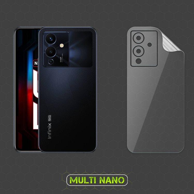 محافظ صفحه نمایش مولتی نانو مدل X-SFT مناسب برای گوشی موبایل انفینیکس Note 12 Pro 5G به همراه محافظ پشت گوشی
