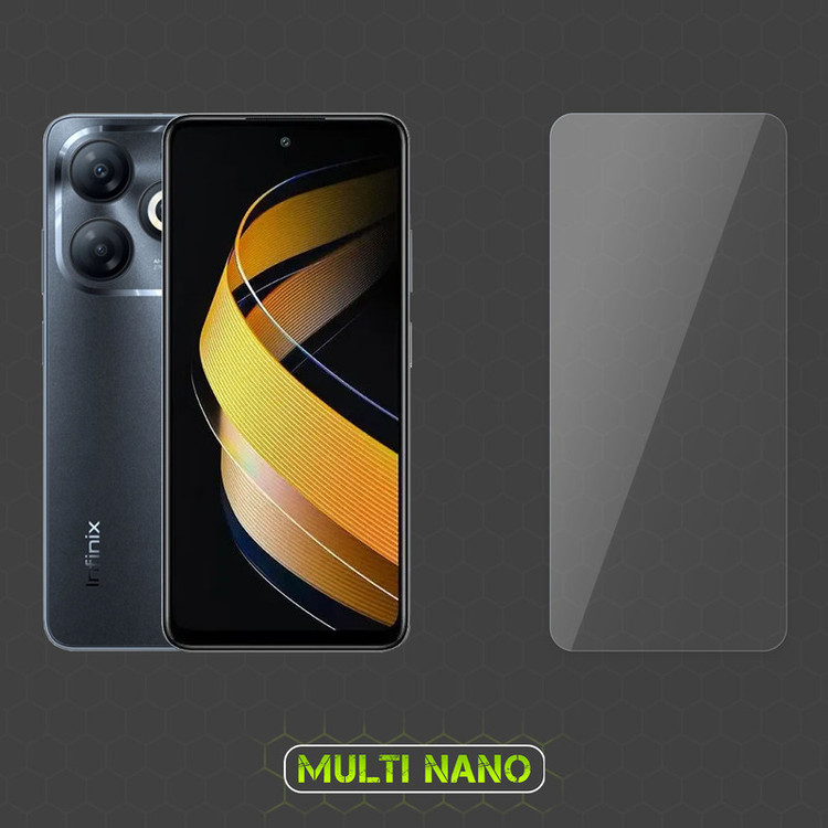 محافظ صفحه نمایش مولتی نانو مدل X-SFT مناسب برای گوشی موبایل انفینیکس Smart 8 به همراه محافظ پشت گوشی