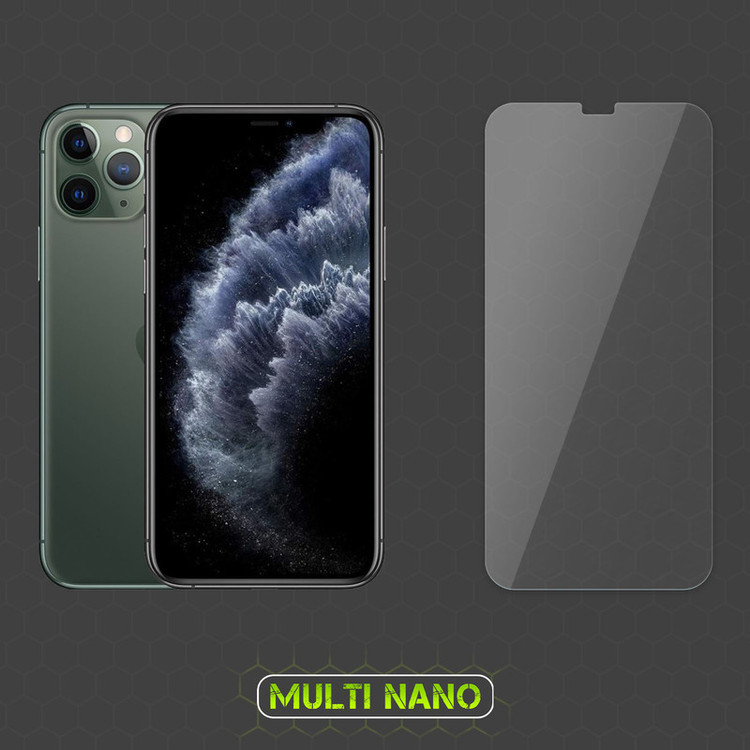 محافظ صفحه نمایش مولتی نانو مدل X-SFG مناسب برای گوشی موبایل اپل iPhone 11 Pro به همراه برچسب پوششی