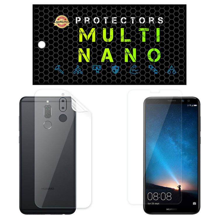 محافظ صفحه نمایش مولتی نانو مدل X-SFT مناسب برای گوشی موبایل هوآوی Nova 2i به همراه محافظ پشت