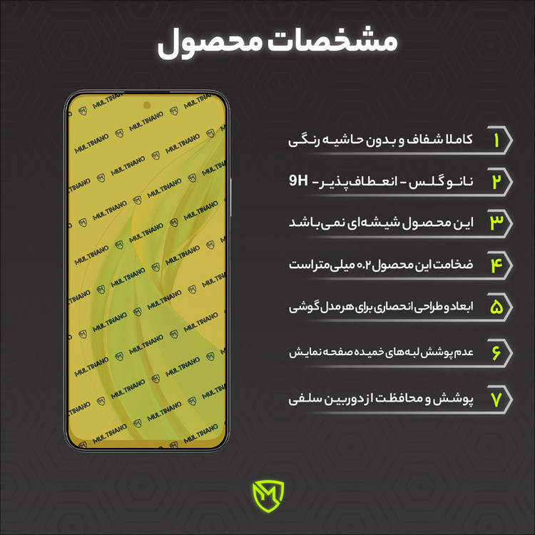 محافظ صفحه نمایش مولتی نانو مدل X-S2N مناسب برای گوشی موبایل آنر 90 Smart بسته دو عددی