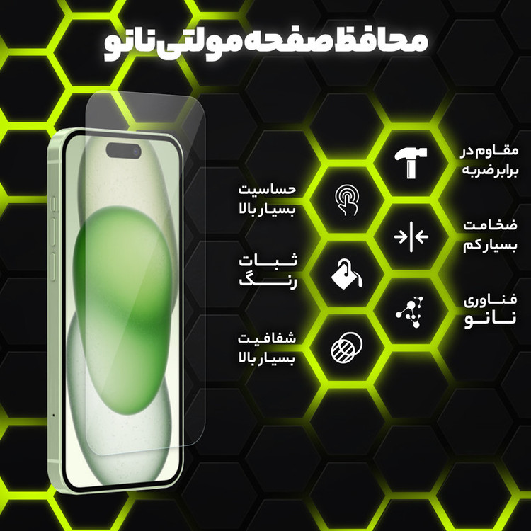 محافظ صفحه نمایش مولتی نانو مدل X-S2N مناسب برای گوشی موبایل آنر 90 Smart بسته دو عددی