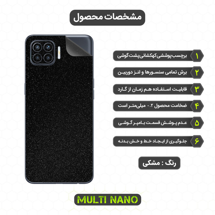 محافظ صفحه نمایش مولتی نانو مدل X-SFG مناسب برای گوشی موبایل اوپو Reno 4 Lite به همراه برچسب پوششی