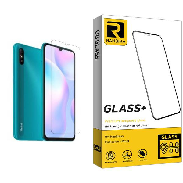 محافظ صفحه نمایش راندیکا مدل Randika Glass MIX001 مناسب برای گوشی موبایل شیائومی Redmi 9A