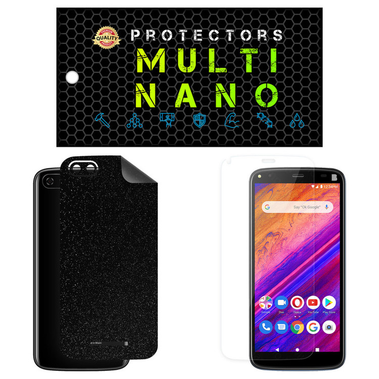 محافظ صفحه نمایش مولتی نانو مدل X-SFG مناسب برای گوشی موبایل بلو G5 به همراه برچسب پوششی