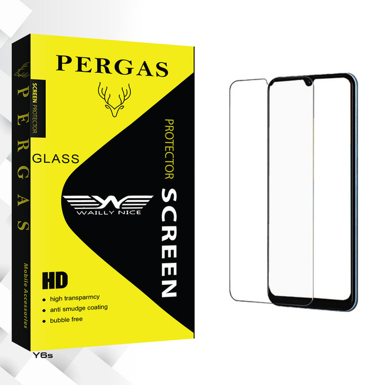 محافظ صفحه نمایش شیشه ای وایلی نایس مدل Pergas Glass مناسب برای گوشی موبایل هوآوی Y6s