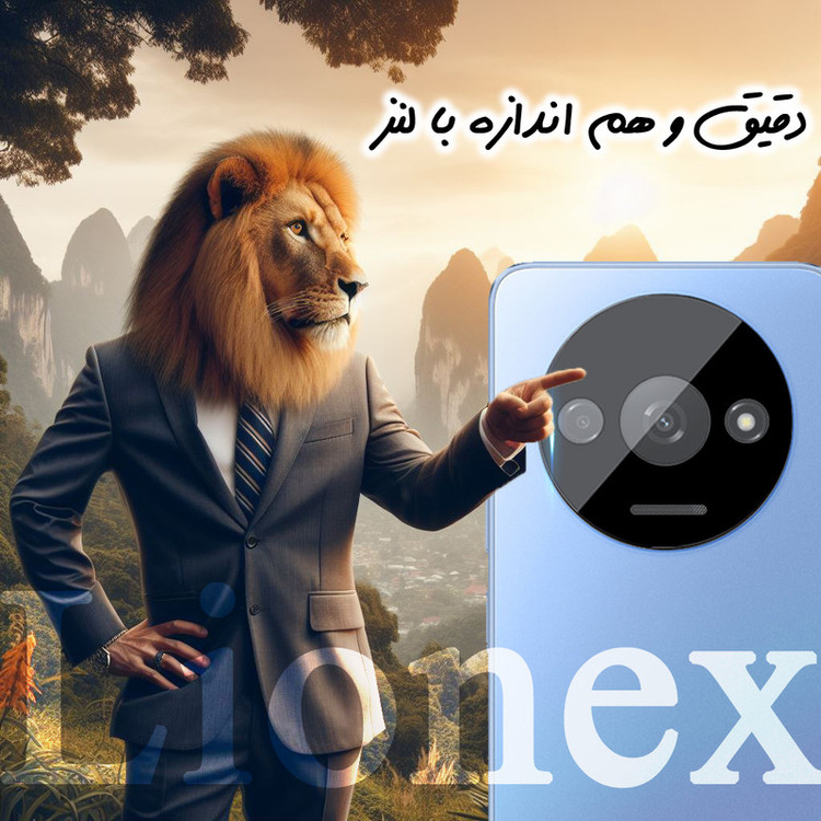 محافظ لنز دوربین لایونکس مدل LFUL20 مناسب برای گوشی موبایل شیائومی Redmi A3 / Redmi A3x / Poco C61