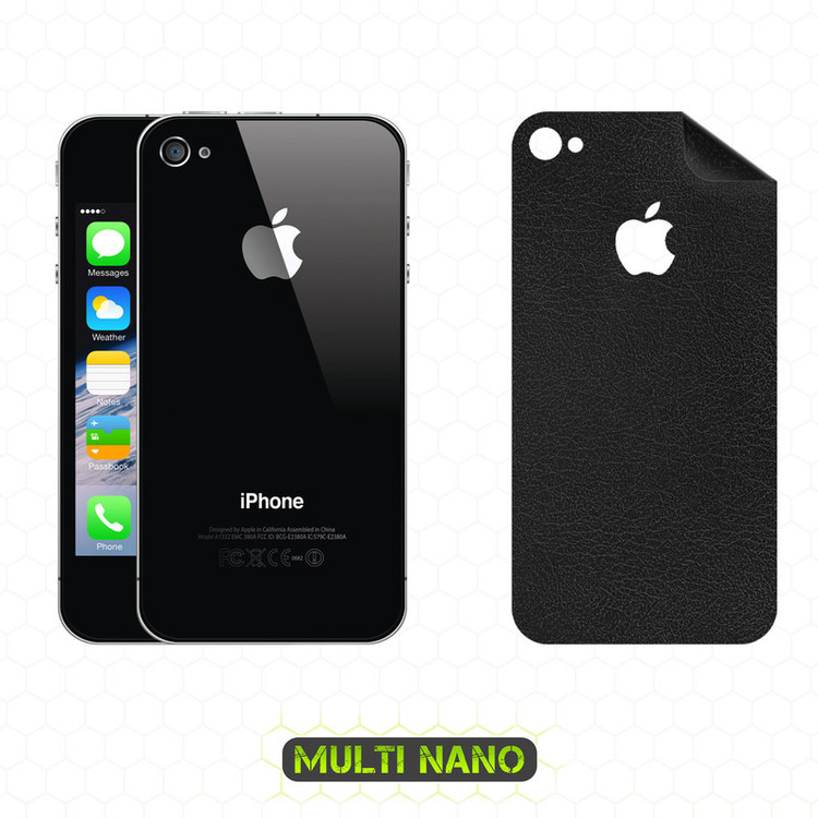 محافظ صفحه نمایش مولتی نانو مدل X-SFL مناسب برای گوشی موبایل اپل iPhone 4S به همراه برچسب پوششی