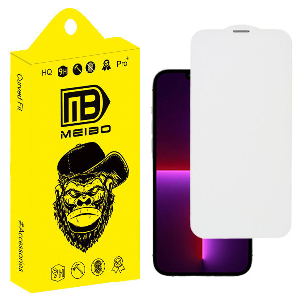 محافظ صفحه نمایش میبو طرح بی حاشیه مدل Clean Speaker مناسب برای گوشی موبایل اپل Iphone 13 pro max