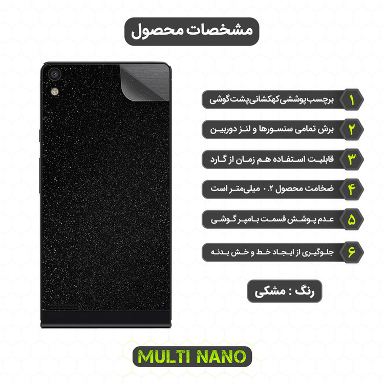 محافظ صفحه نمایش مولتی نانو مدل X-SFG مناسب برای گوشی موبایل هوآوی Ascend P6 به همراه برچسب پوششی