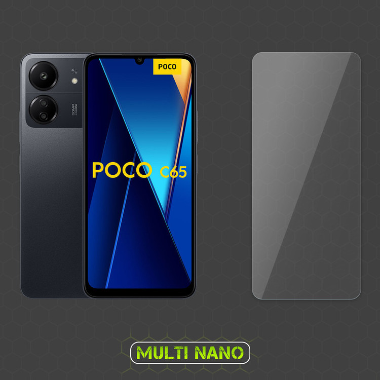 محافظ صفحه نمایش مولتی نانو مدل X-S3N مناسب برای گوشی موبایل شیائومی Poco C65 بسته سه عددی