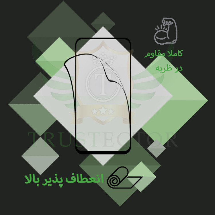 محافظ صفحه نمایش سرامیکی تراستکتور مدل CAT مناسب برای گوشی موبایل سامسونگ Galaxy A53 5G