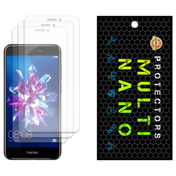 محافظ صفحه نمایش مات مولتی نانو مدل X-S3M مناسب برای گوشی موبایل آنر 8 Lite بسته سه عددی