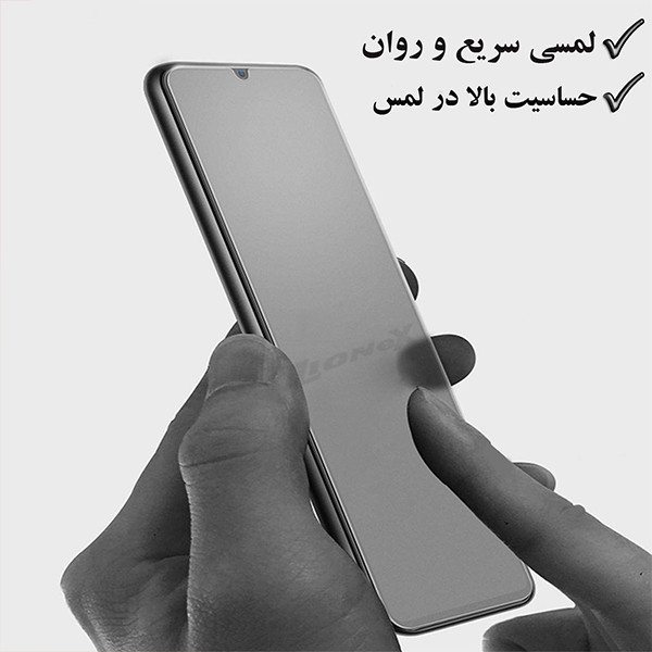 محافظ صفحه نمایش سرامیکی مات لایونکس مدل MCERAMLION مناسب برای گوشی موبایل شیائومی Redmi Note 12 Pro 5G