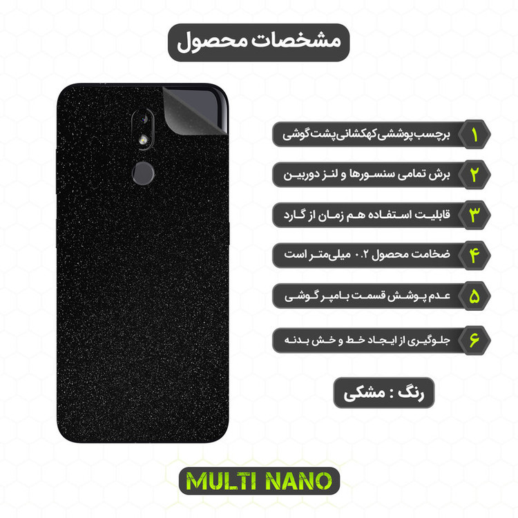 برچسب پوششی مولتی نانو مدل X-F1G مناسب برای گوشی موبایل نوکیا 3.2