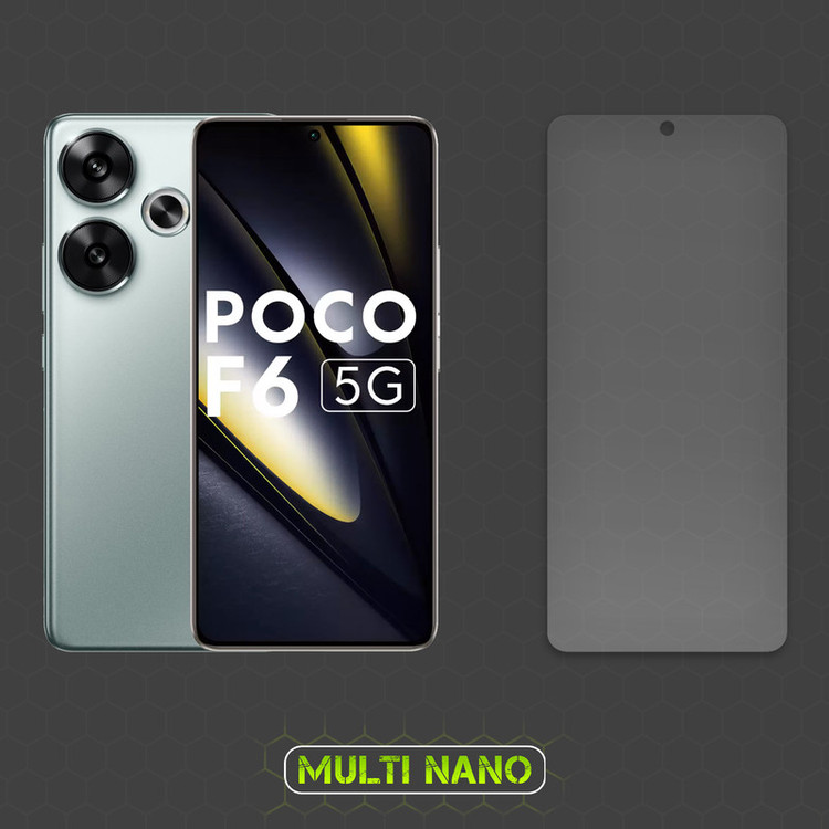 محافظ صفحه نمایش مولتی نانو مدل X-S3M مناسب برای گوشی موبایل شیائومی Poco F6 بسته سه عددی