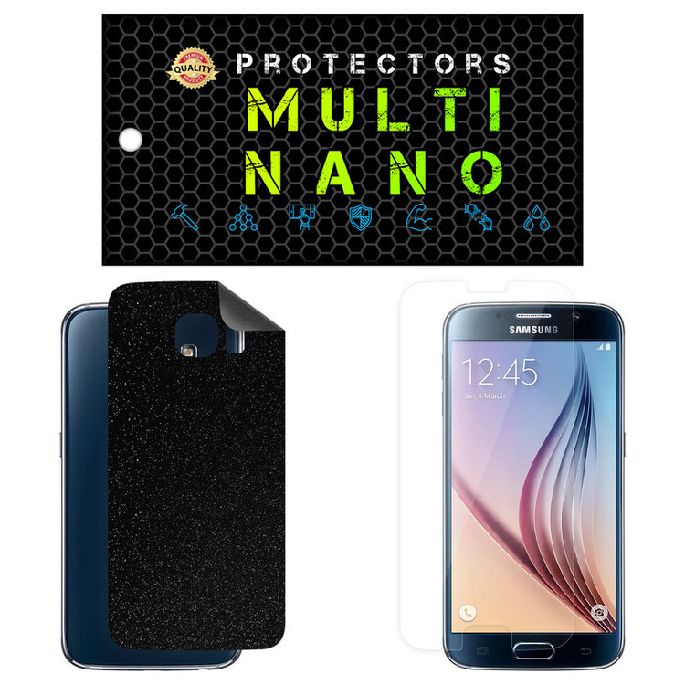 محافظ صفحه نمایش مولتی نانو مدل X-SFG مناسب برای گوشی موبایل سامسونگ Galaxy S6 به همراه برچسب پوششی