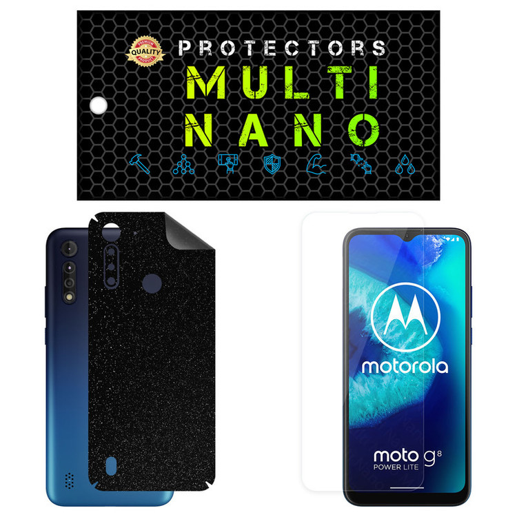 محافظ صفحه نمایش مولتی نانو مدل X-SFG مناسب برای گوشی موبایل موتورولا Moto G8 Power Lite به همراه برچسب پوششی