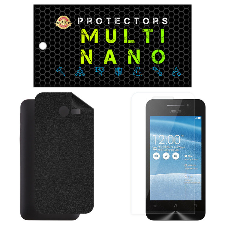 محافظ صفحه نمایش مولتی نانو مدل X-SFL مناسب برای گوشی موبایل ایسوس Zenfone 4 4 in / 2014 / A400CG / A400CXG به همراه برچسب پوششی