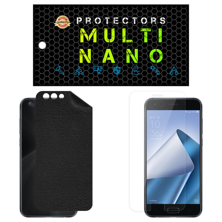 محافظ صفحه نمایش مولتی نانو مدل X-SFL مناسب برای گوشی موبایل ایسوس Zenfone 4 5.5 in / 2017 / ZE554KL به همراه برچسب پوششی