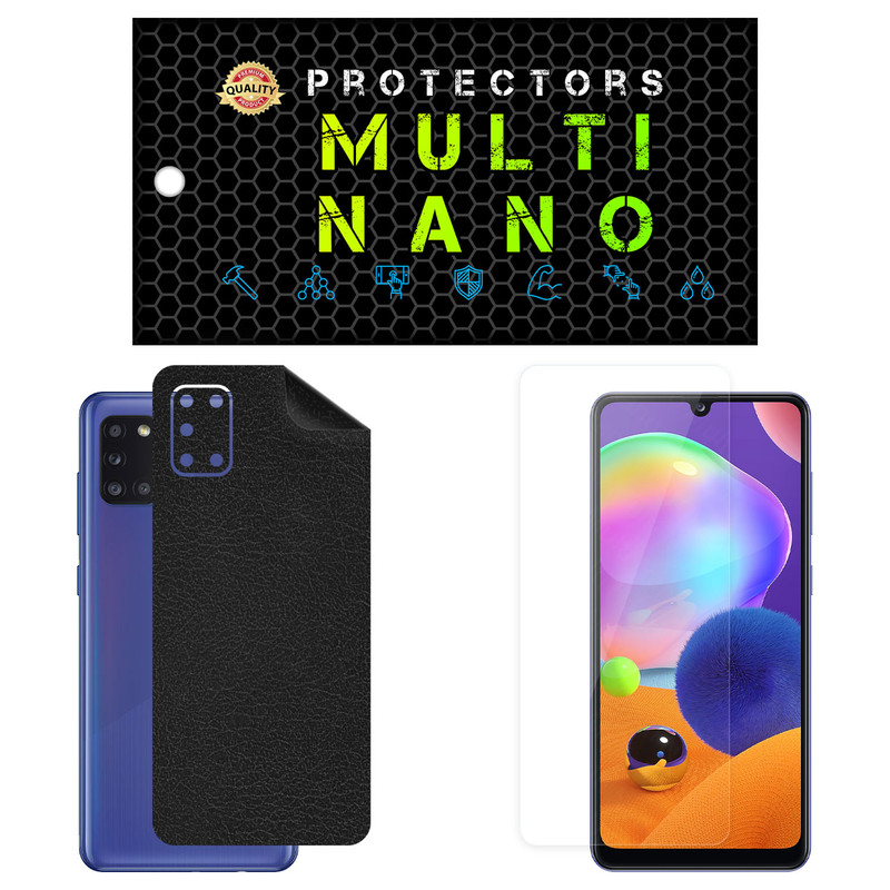 محافظ صفحه نمایش مولتی نانو مدل X-SFL مناسب برای گوشی موبایل سامسونگ Galaxy A31 به همراه برچسب پوششی