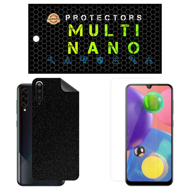 محافظ صفحه نمایش مولتی نانو مدل X-SFG مناسب برای گوشی موبایل سامسونگ Galaxy A70s به همراه برچسب پوششی