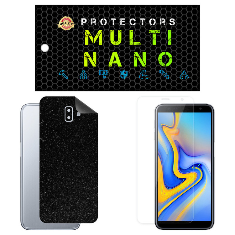 محافظ صفحه نمایش مولتی نانو مدل X-SFG مناسب برای گوشی موبایل سامسونگ Galaxy J6 Plus به همراه برچسب پوششی