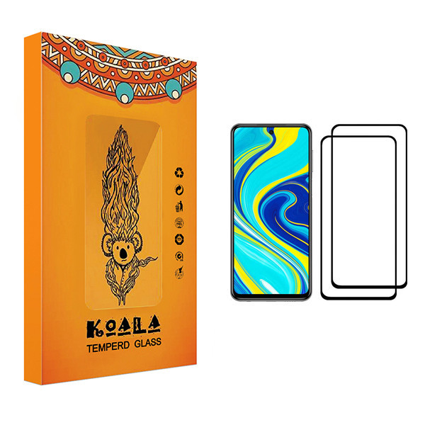 محافظ صفحه نمایش کوآلا مدل Fade مناسب برای گوشی موبایل شیائومی Redmi Note 9S بسته دو عددی