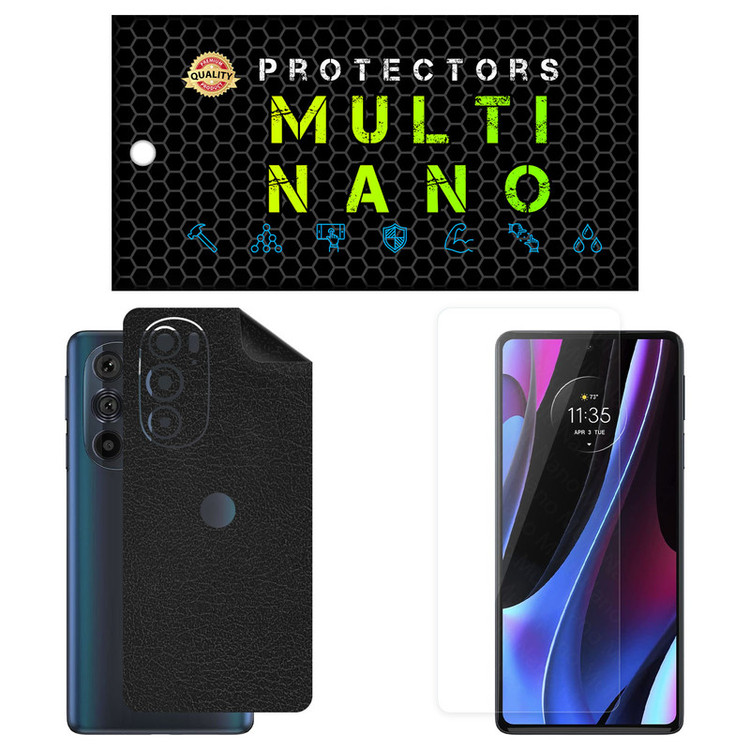 محافظ صفحه نمایش مولتی نانو مدل X-SFL مناسب برای گوشی موبایل موتورولا Edge Plus 5G UW به همراه برچسب پوششی
