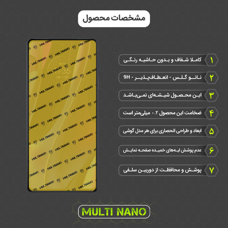 محافظ صفحه نمایش مولتی نانو مدل X-SFL مناسب برای گوشی موبایل موتورولا Edge Plus 5G UW به همراه برچسب پوششی
