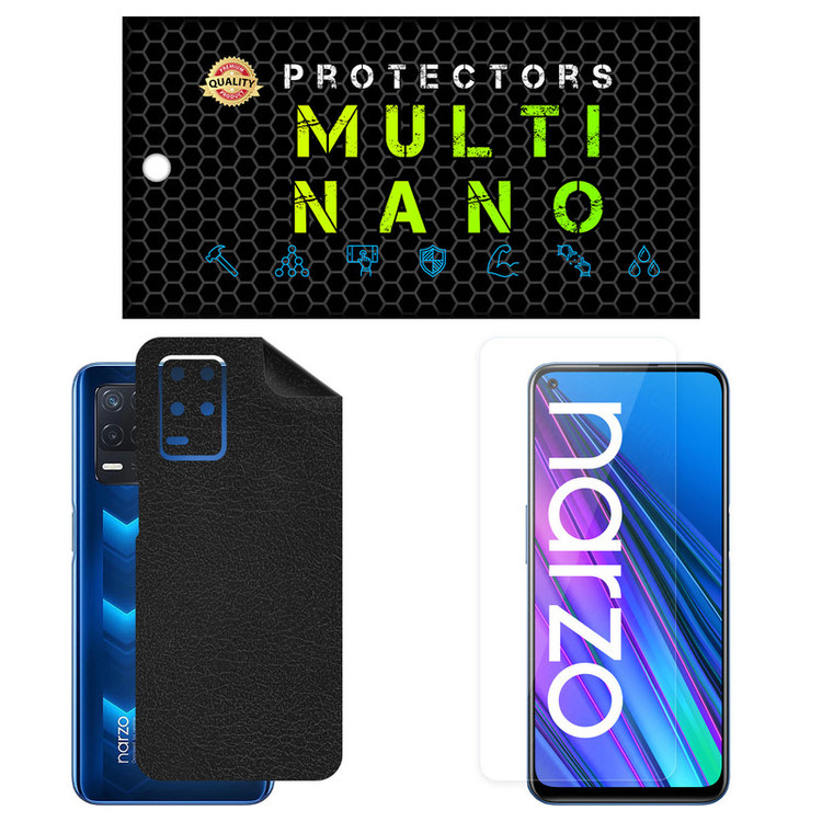 محافظ صفحه نمایش مولتی نانو مدل X-SFL مناسب برای گوشی موبایل ریلمی Narzo 30 5G به همراه برچسب پوششی