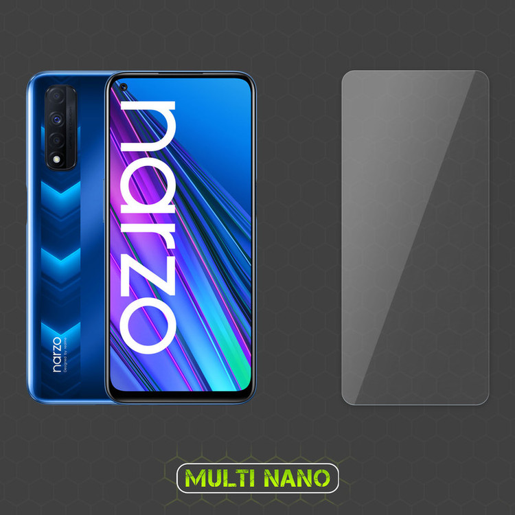 محافظ صفحه نمایش مولتی نانو مدل X-SFL مناسب برای گوشی موبایل ریلمی Narzo 30 5G به همراه برچسب پوششی