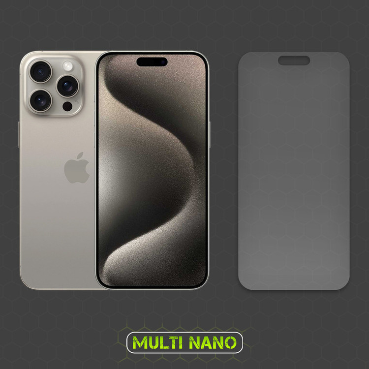 محافظ صفحه نمایش مات مولتی نانو مدل X-S1M مناسب برای گوشی موبایل اپل iPhone 15 Pro Max
