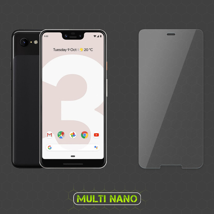 محافظ صفحه نمایش مولتی نانو مدل X-SFM مناسب برای گوشی موبایل گوگل Pixel 3 XL به همراه برچسب پوششی