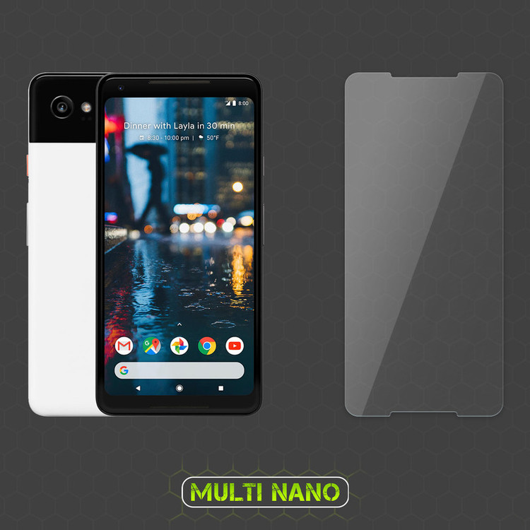 محافظ صفحه نمایش مولتی نانو مدل X-SFM مناسب برای گوشی موبایل گوگل Pixel 2 XL به همراه برچسب پوششی