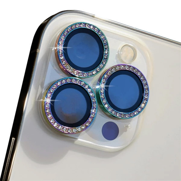 محافظ لنز دوربین نگین دار هیتو مدل Jewel Ring مناسب برای گوشی موبایل شیائومی Redmi Note 13 4g