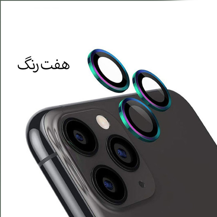 محافظ لنز دوربین شهر گلس مدل 2S-RING مناسب برای گوشی موبایل اپل iPhone 12 Pro Max به همراه محافظ صفحه نمایش