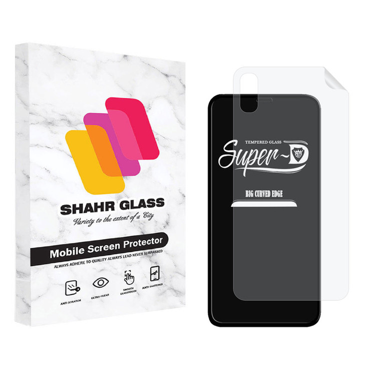 محافظ صفحه نمایش شهر گلس مدل 2SN-Glass مناسب برای گوشی موبایل اپل iPhone X به همراه محافظ پشت
