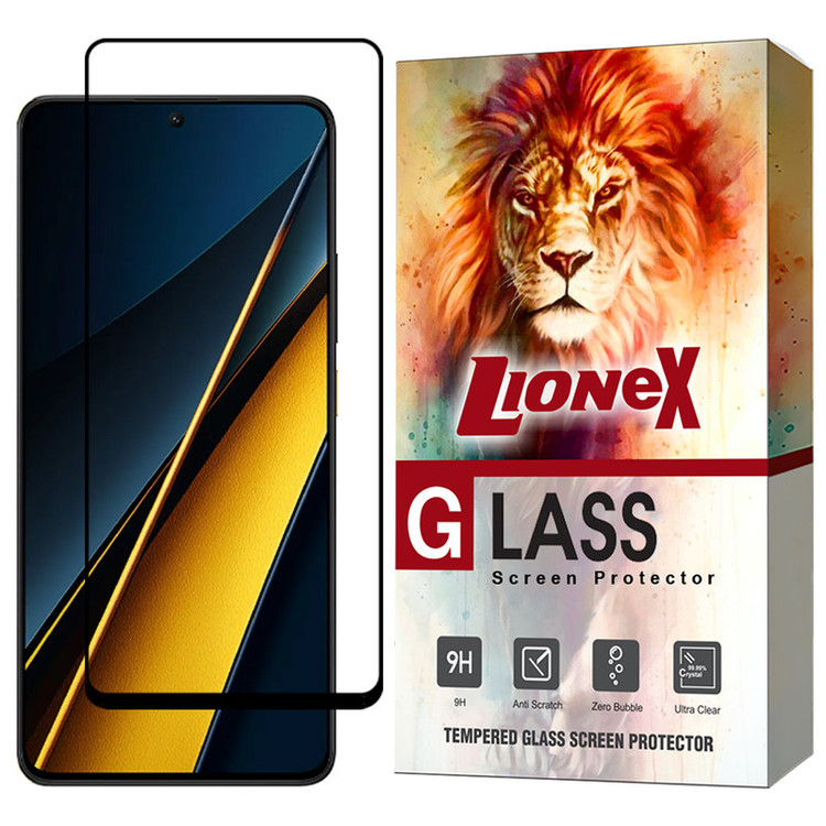 محافظ صفحه نمایش سرامیک شفاف لایونکس مدل CERL30 مناسب برای گوشی موبایل شیائومی Poco X6 Pro /Poco X6 /Poco F6 /Poco F6 Pro / Redmi Turbo 3 / Redmi K70 Ultra / Redmi K70 Pro/ وان پلاس Ace 3V/ ویوو X200