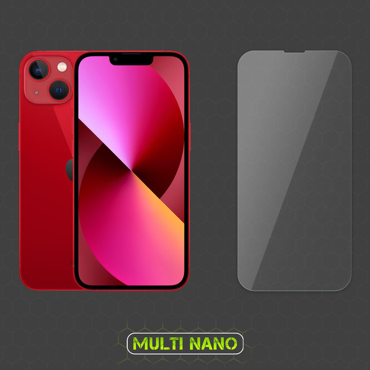 محافظ صفحه نمایش مولتی نانو مدل X-SFM مناسب برای گوشی موبایل اپل iPhone 13 به همراه برچسب پوششی